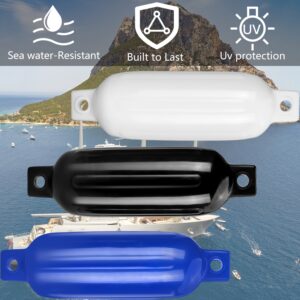 2 Paket/4 Paket GEYİK ÇAĞRISI Şişme Tekne Çamurlukları Kaburgalar ve Hatlar ile - Evrensel PVC Deniz PWC Tamponları Yatlar, Pontonlar için - Halatlar ve Pompa ile Dayanıklı Tekne Şamandıraları - Bağımsızlık Günü, Babalar Günü ve Daha Fazlası için Mükemmel